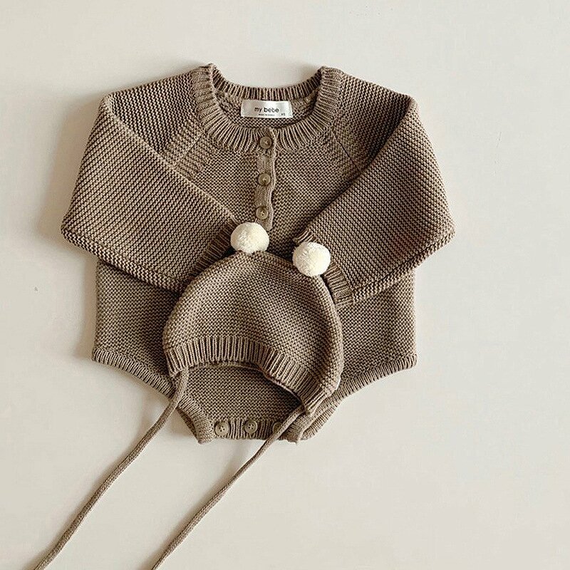 Baby Romper Supplier - Custom Knitted Sweater Set OEM