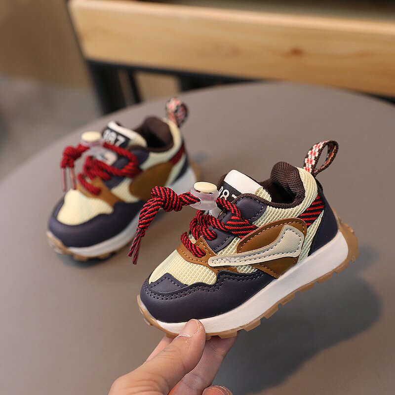 Baby Casual Shoes Manufacturer - Double Lace up Sport