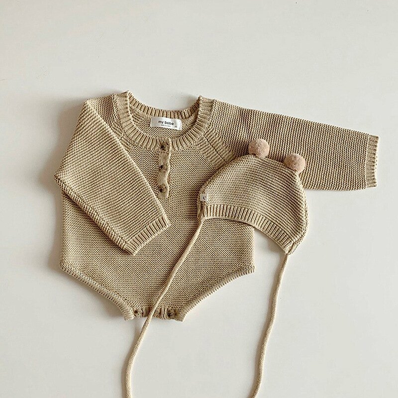 Baby Romper Supplier - Custom Knitted Sweater Set OEM