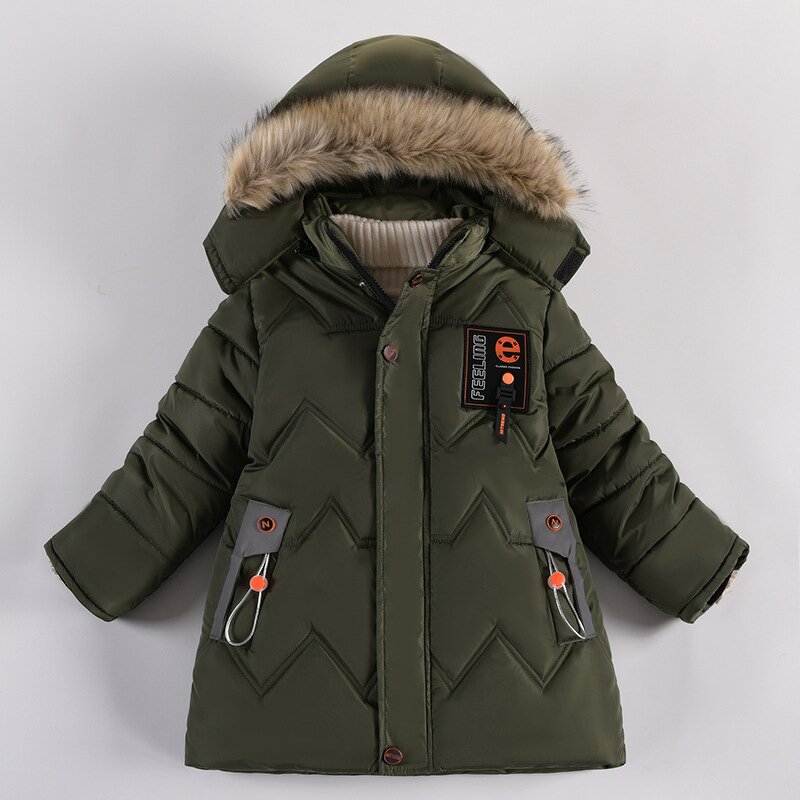 Boys Jacket Manufacturer - Custom Down Coat Long Style