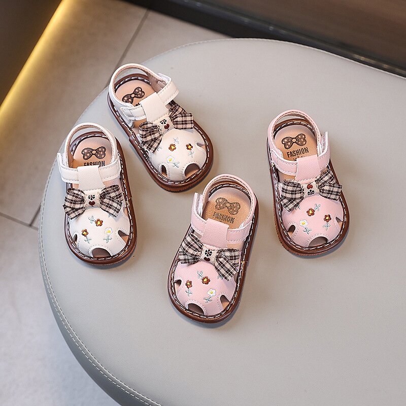 Baby Girl Sandals Factory - Floral Anti Slip Shoes