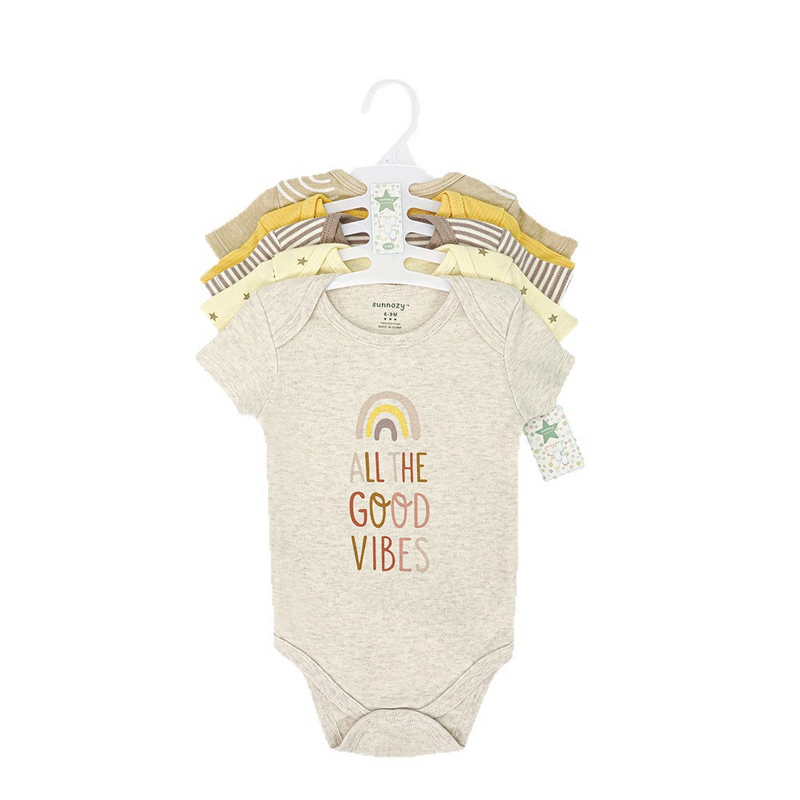 Baby Romper Set Supplier - Custom 5 Pieces Jumpsuit OEM