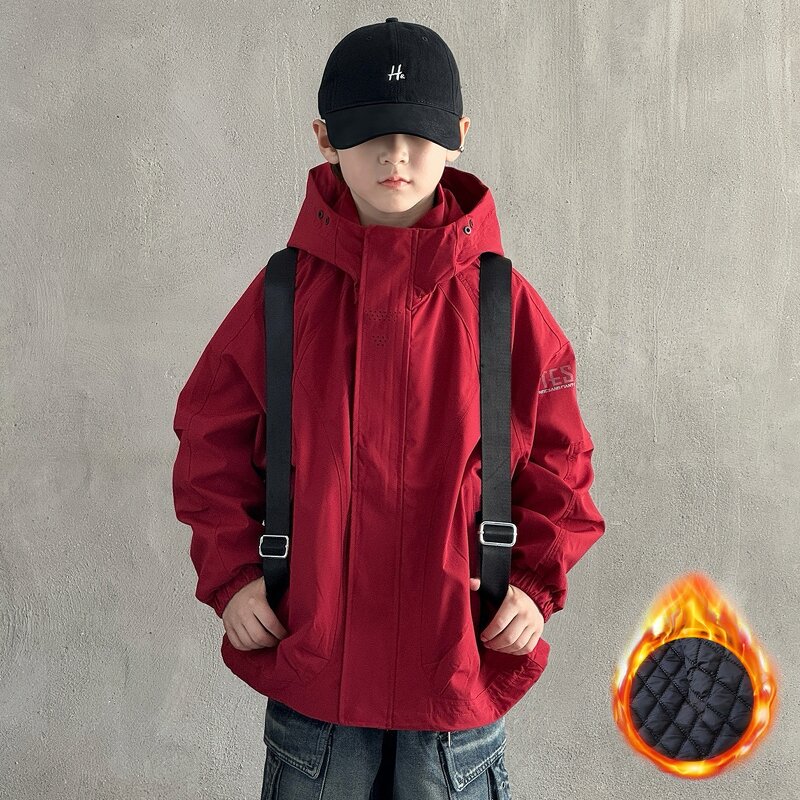 Boys Work Coat Factory - Korean-style Cartoon Pattern