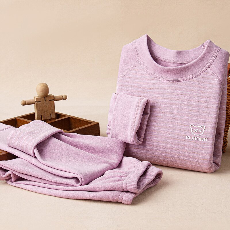 Children's Underwear Manufacturer - Custom Wool Silk Set