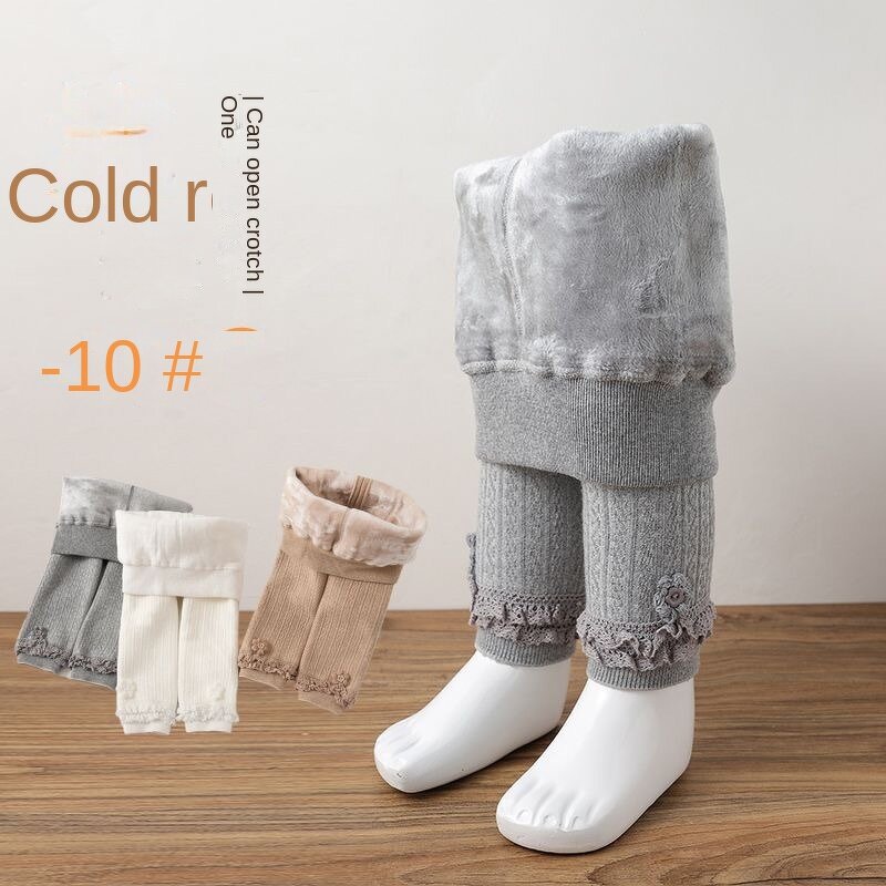 Girls Leggings Factory - Custom Lace Velvet Pants OEM