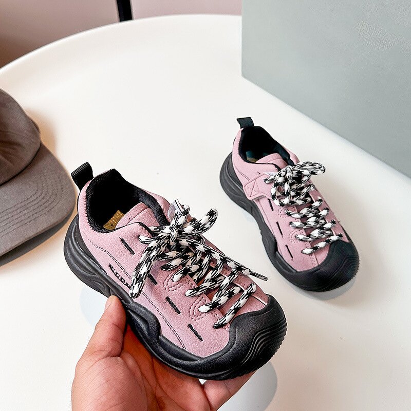 Children's Sneaker Manufacturer - Lace-up Running Shoes