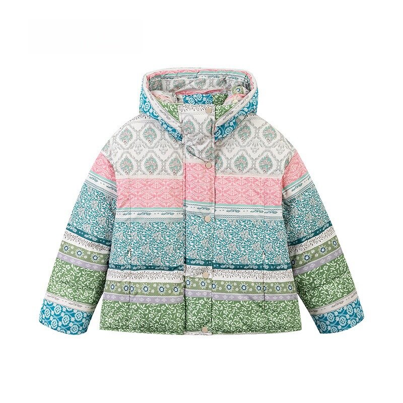 Girls Down Jacket Factory - Custom Printed Hooded Loose
