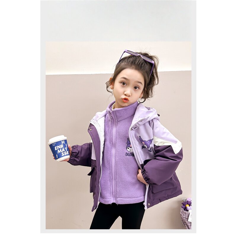 Boys Crewneck Jacket Factory - Cotton Thickened Velvet