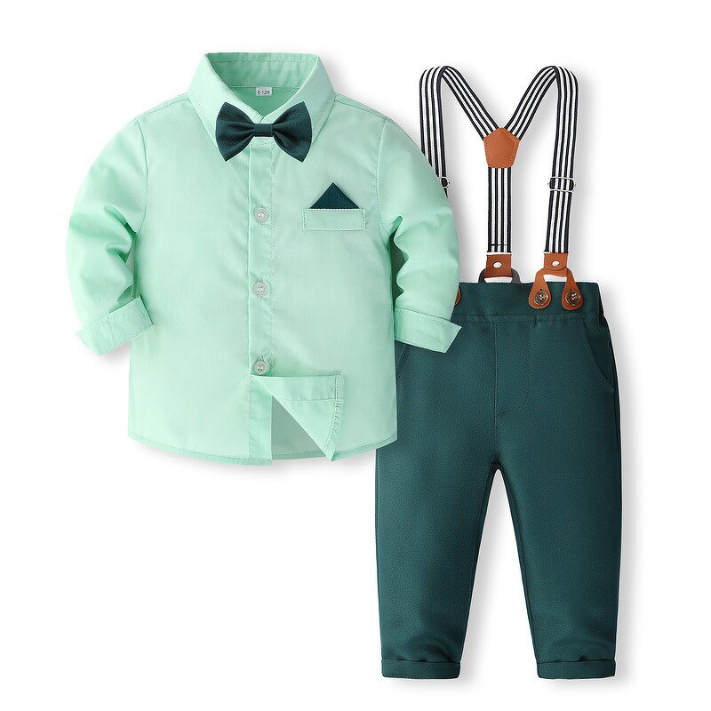 Boys Suit Supplier - Custom British Style Two-Piece Set