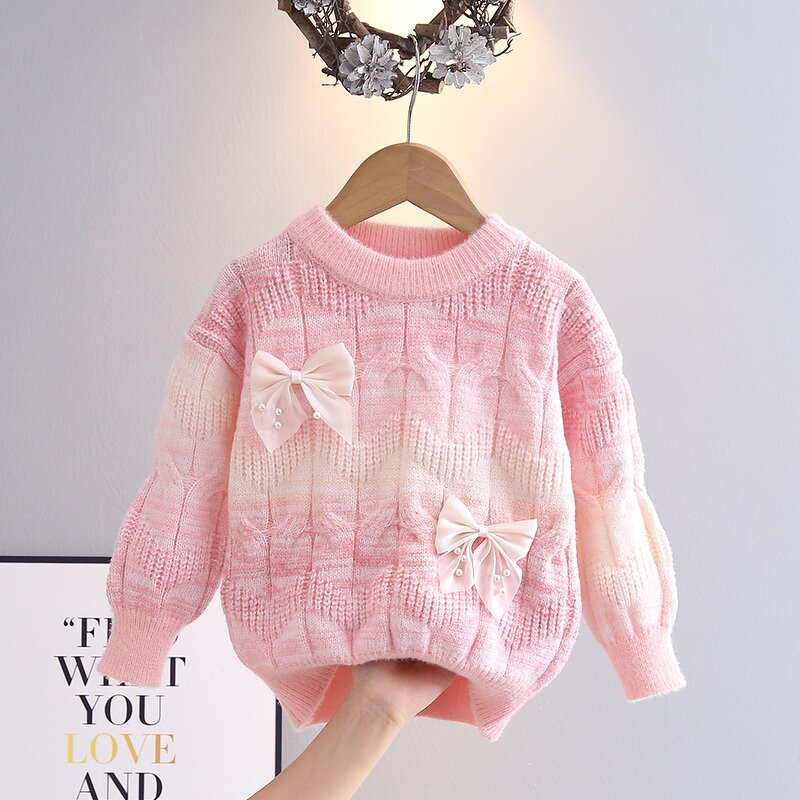 Girls Sweater Supplier - Custom Fleece-Lined Pullover