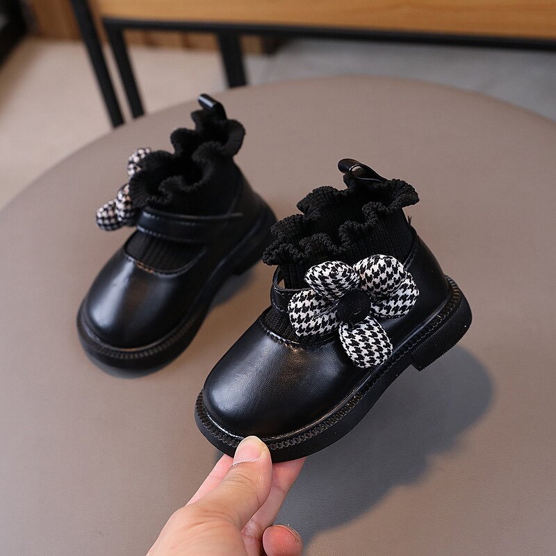 Baby Boots Shoes Factory - Knitted Lace Princess OEM