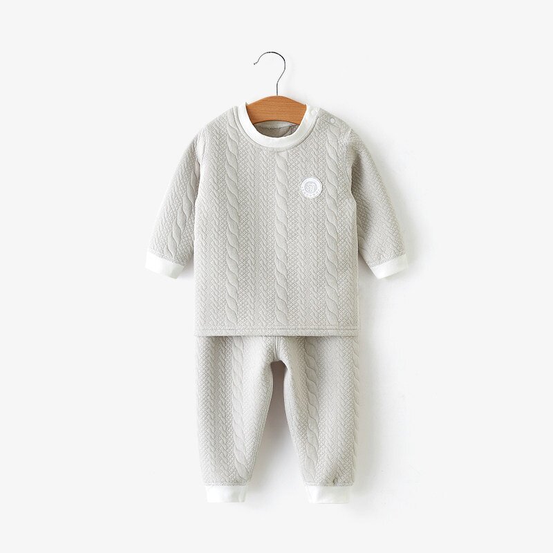 Baby Underwear Supplier - Custom Cotton Thermal Set