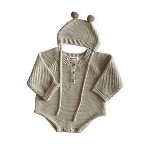 Baby Romper Supplier - Custom Knitted Sweater Set OEM