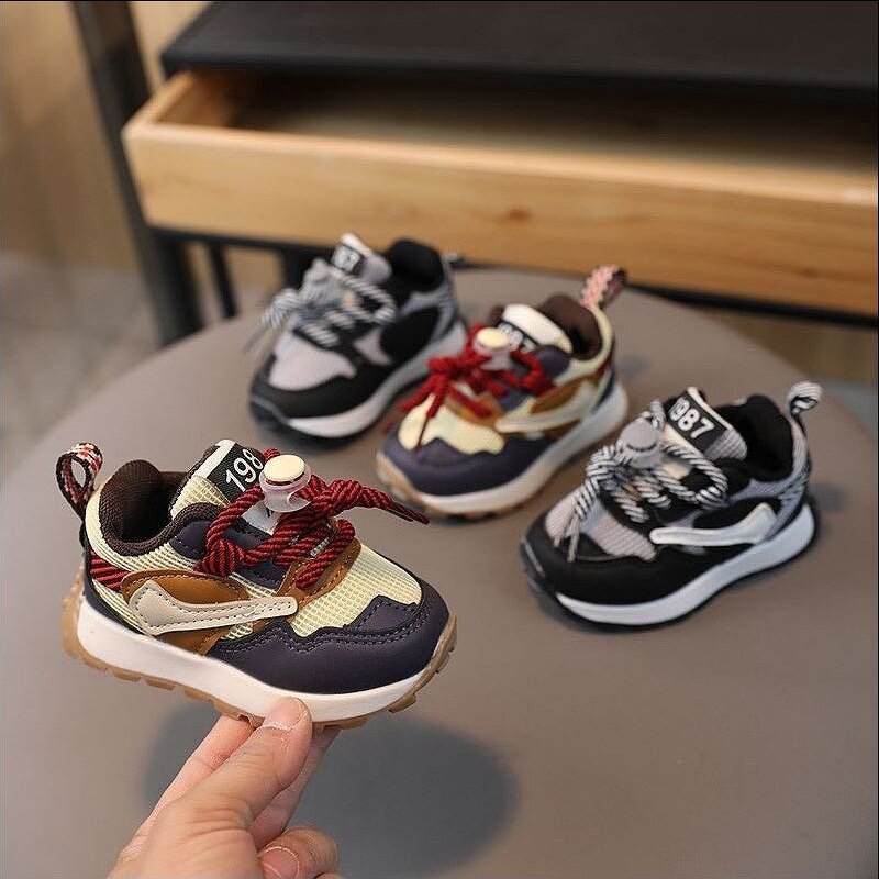 Baby Casual Shoes Manufacturer - Double Lace up Sport
