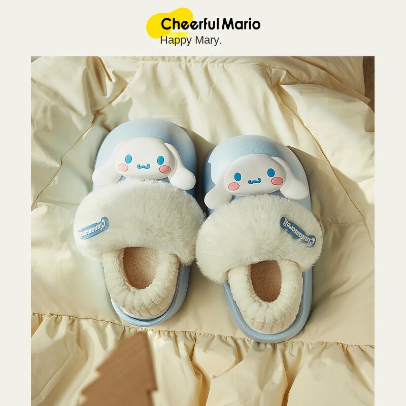 Children's Winter Slippers Factory - Plush EVA Detachable