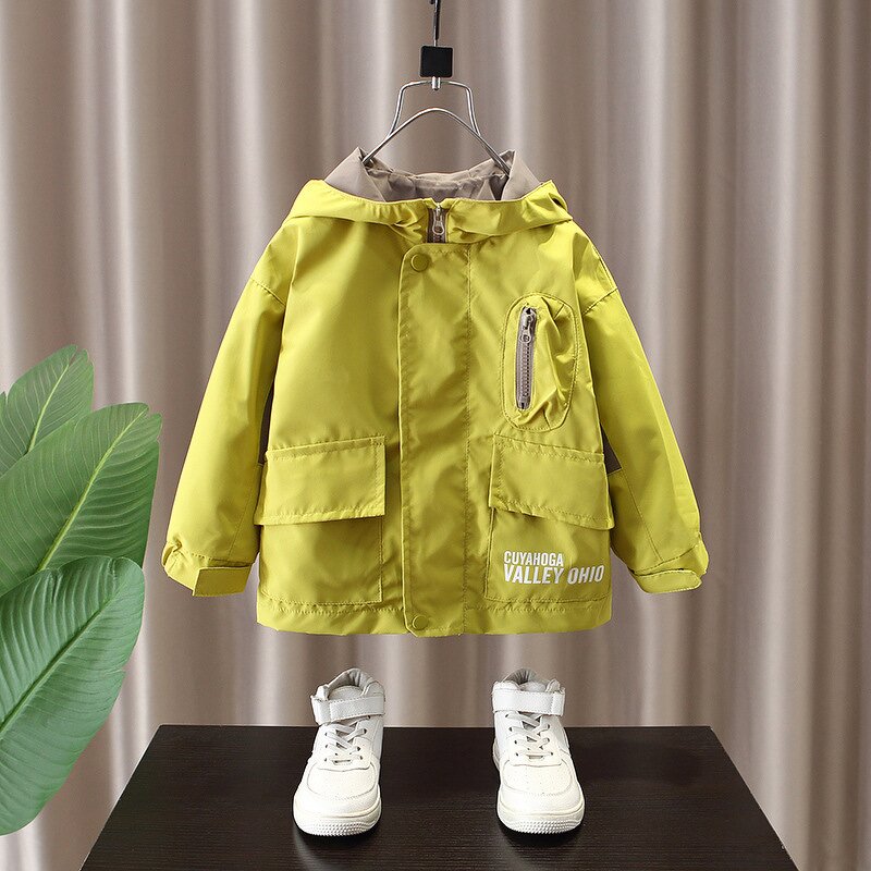 Boys Charge Clothes Manufacturer - Waterproof Hooded OEM
