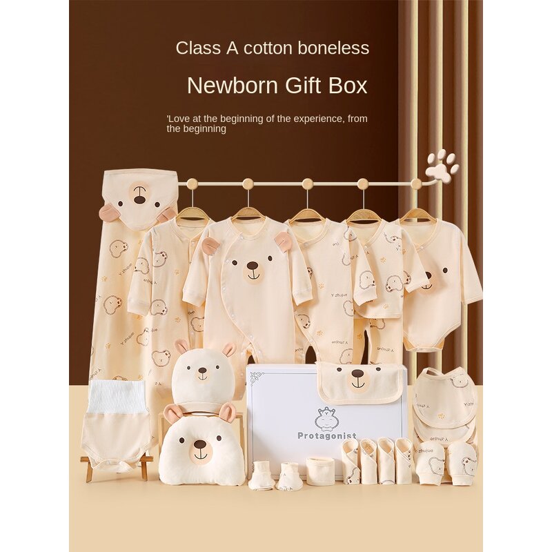 Newborn Baby Clothes Factory - Custom 5 Piece Gift Box