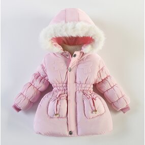 Girls Jacket Supplier - Custom Hooded Cotton-Padded OEM