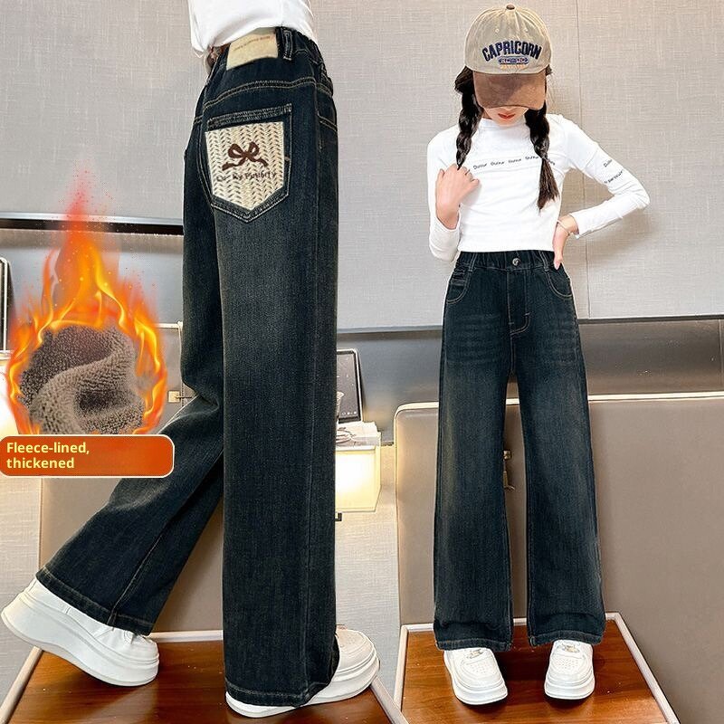 Denim Pants Manufacturer - Custom Fleece-lined Jeans