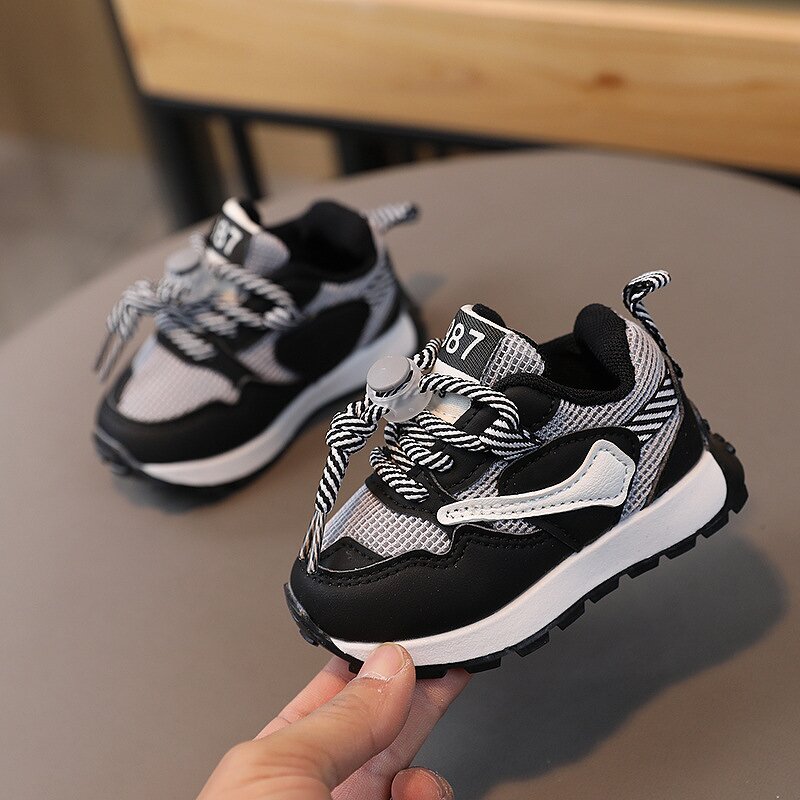 Baby Casual Shoes Manufacturer - Double Lace up Sport