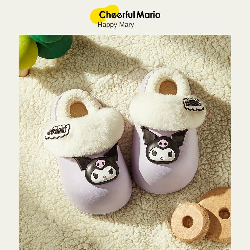Children's Winter Slippers Factory - Plush EVA Detachable