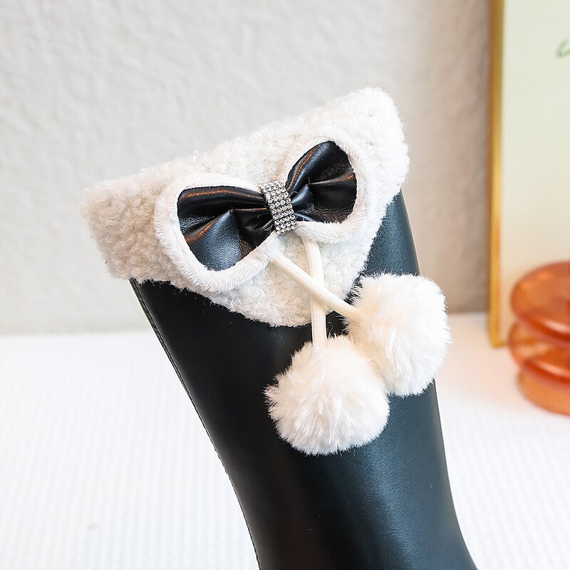 Children's Boots Supplier - Princess Boots Bow Fur