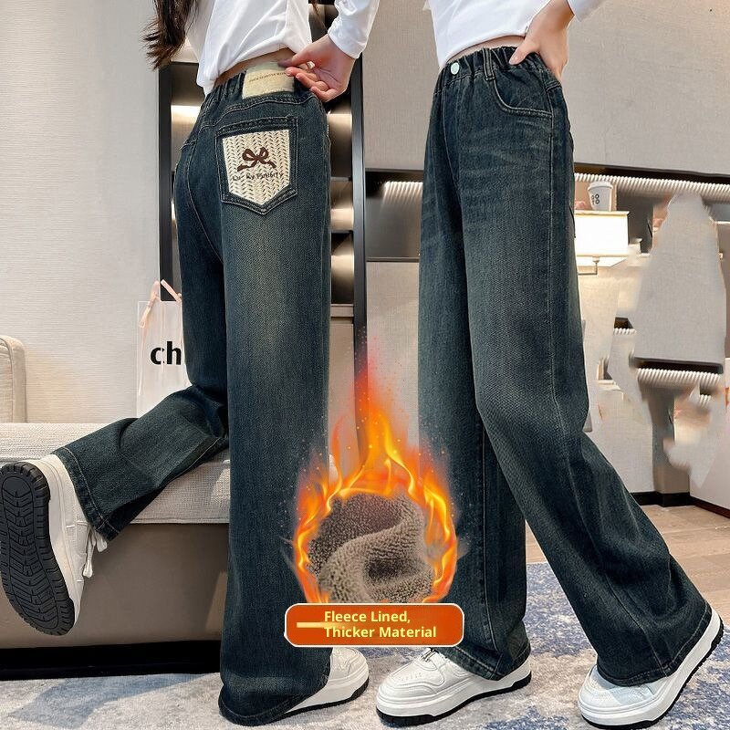 Denim Pants Manufacturer - Custom Fleece-lined Jeans