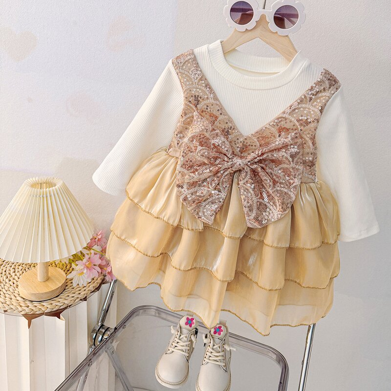 Girls Dress Factory - Custom Korean Version Bow Skirt