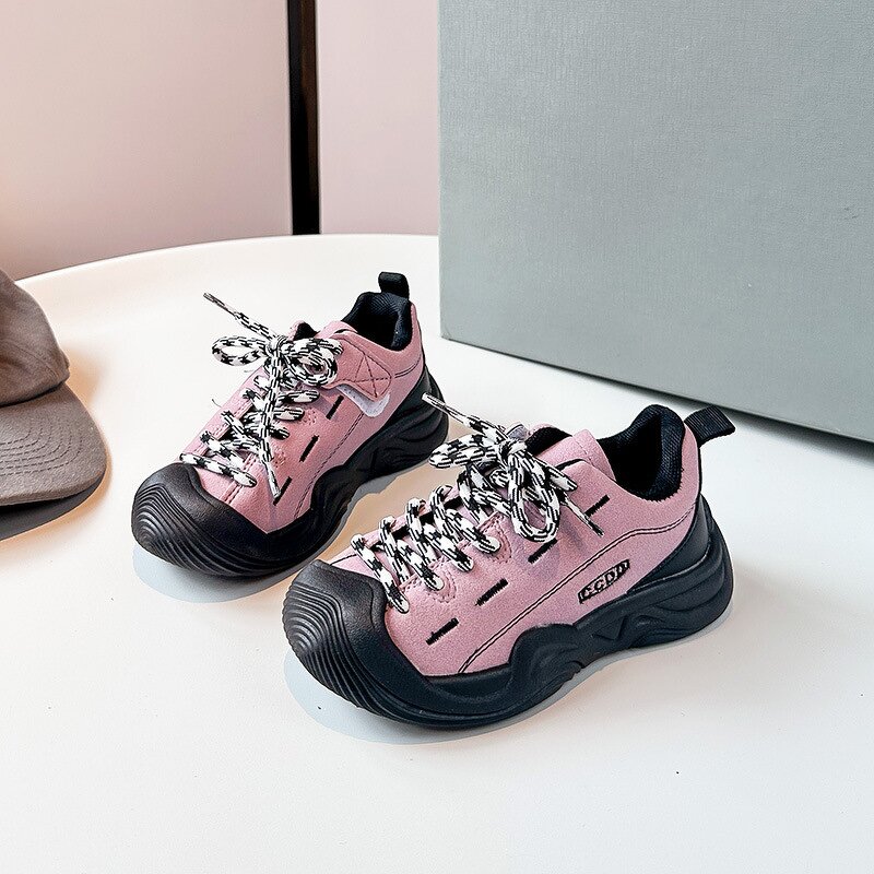 Children's Sneaker Manufacturer - Lace-up Running Shoes