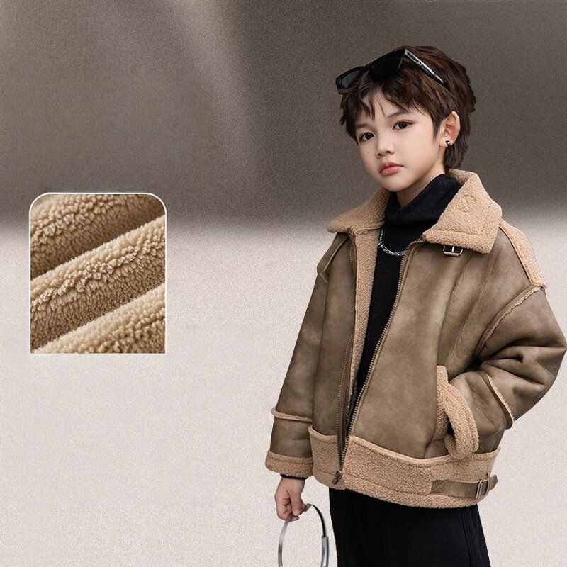 Boys Autumn Coat Manufacturer - Korean-style Zipper Jacket