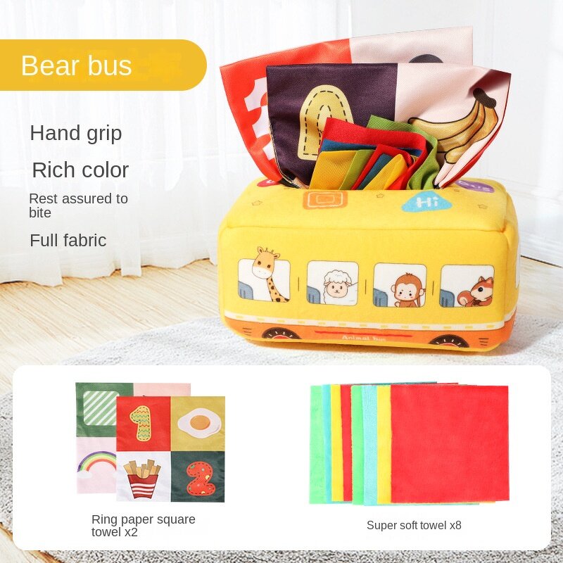 Educational Toys Factory - Tear Tissue Box Wood OEM