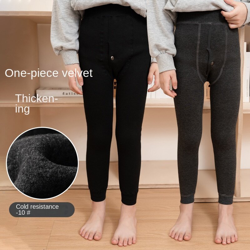 Boys Leggings Manufacturer - Custom Fleece-lined Pants