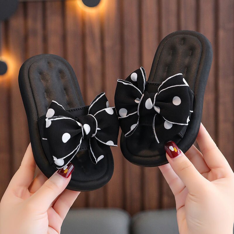 Children's Slippers Factory - Custom Bow Non-slip OEM