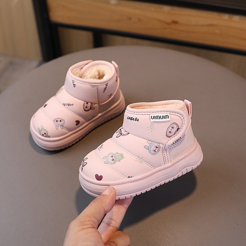 Baby Snow Boots Manufacturer - Velvet Warm Shoes OEM