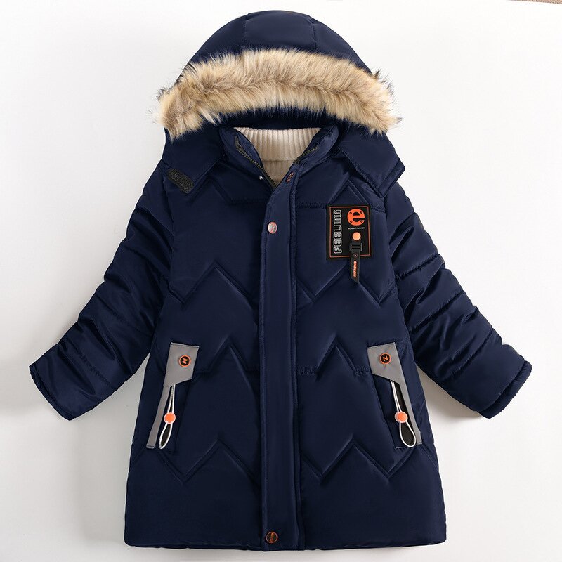 Boys Jacket Manufacturer - Custom Down Coat Long Style