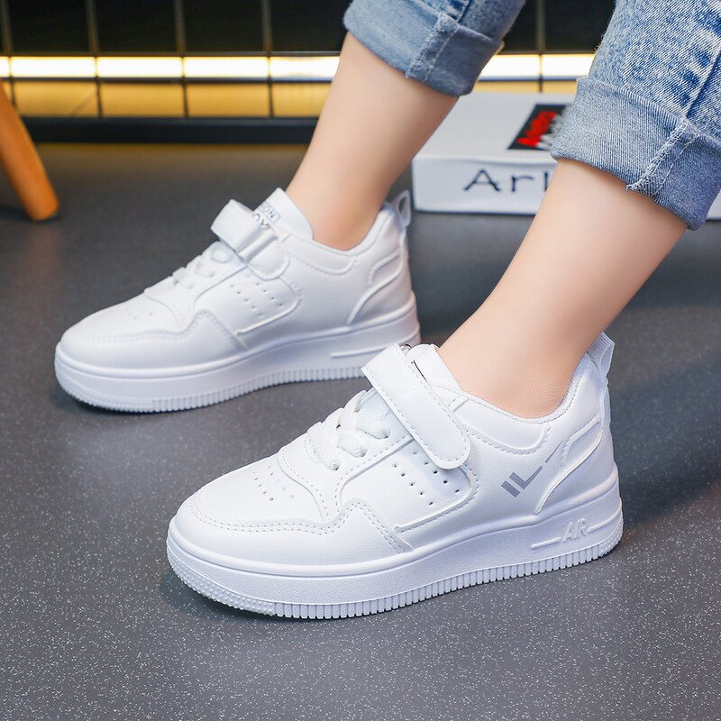 Children's Shoes Factory - White Waterproof Sneakers