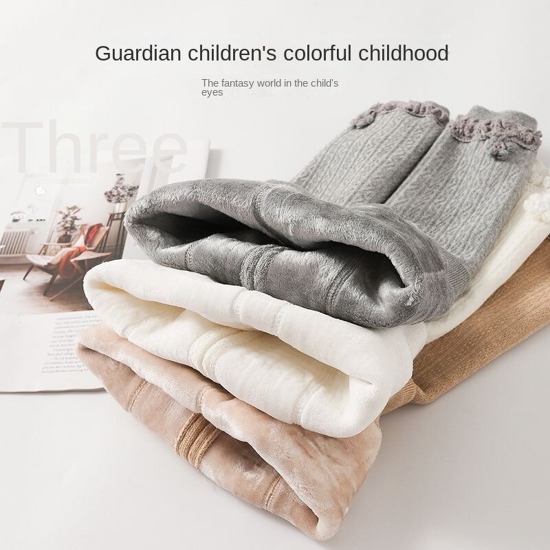 Girls Leggings Factory - Custom Lace Velvet Pants OEM