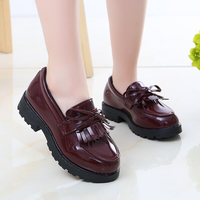 Children's Shoes Supplier - Custom College-Style Loafers