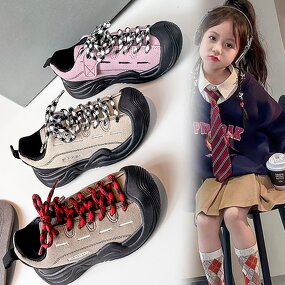 Children's Sneaker Manufacturer - Lace-up Running Shoes