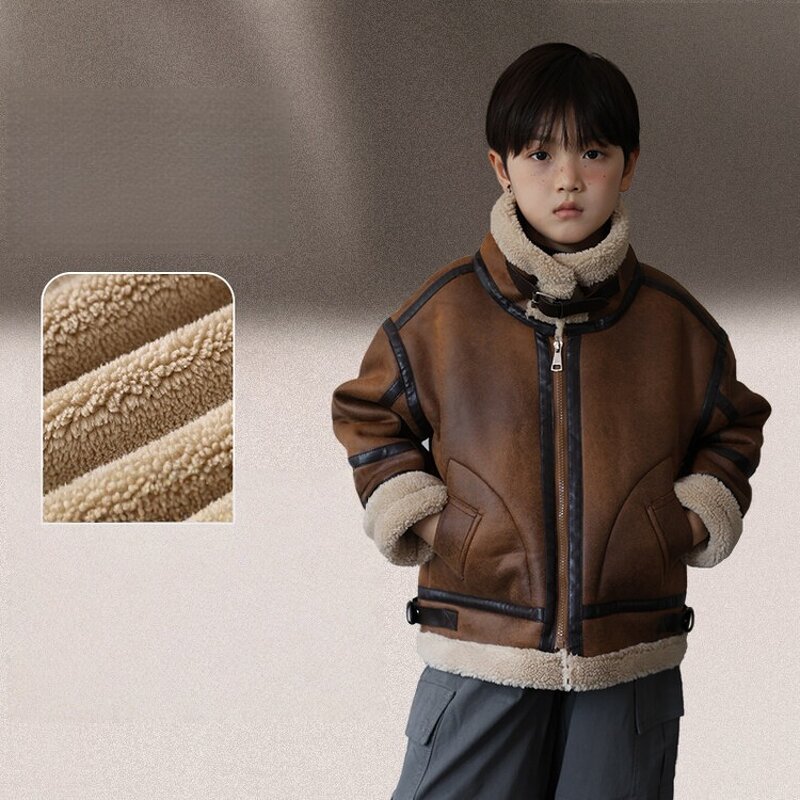 Boys Autumn Coat Manufacturer - Korean-style Zipper Jacket