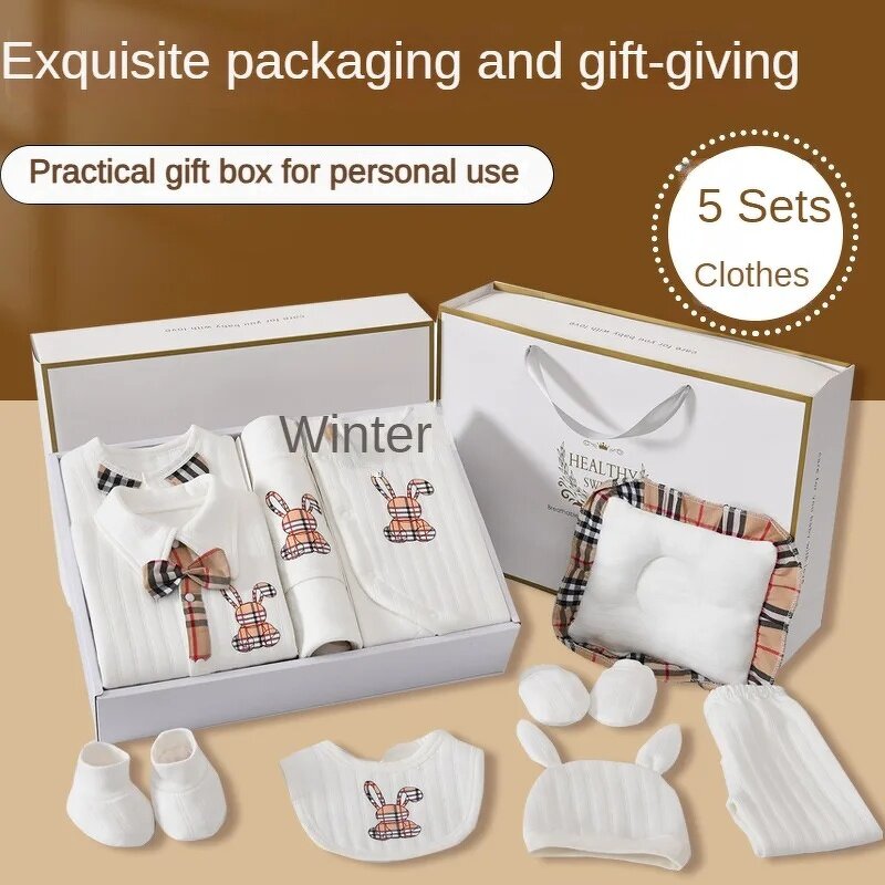 Newborn Romper Set Manufacturer - Custom Multi-Piece Gift Box