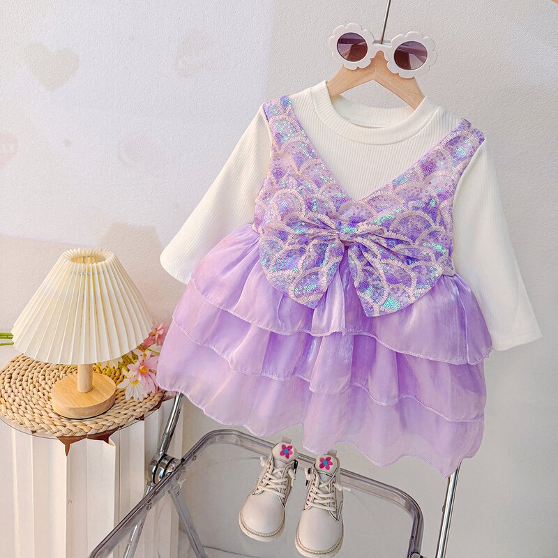Girls Dress Factory - Custom Korean Version Bow Skirt