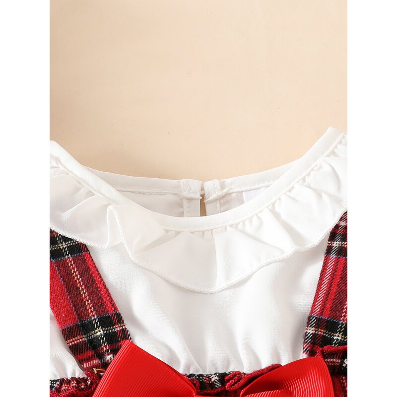 Baby Romper Factory - Custom Christmas Plaid Dress OEM