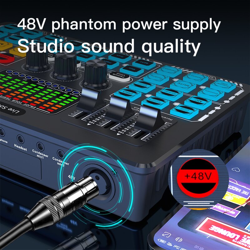 Live Sound Card Manufacturer - OEM/ODM Professional Audio Mixer Interface