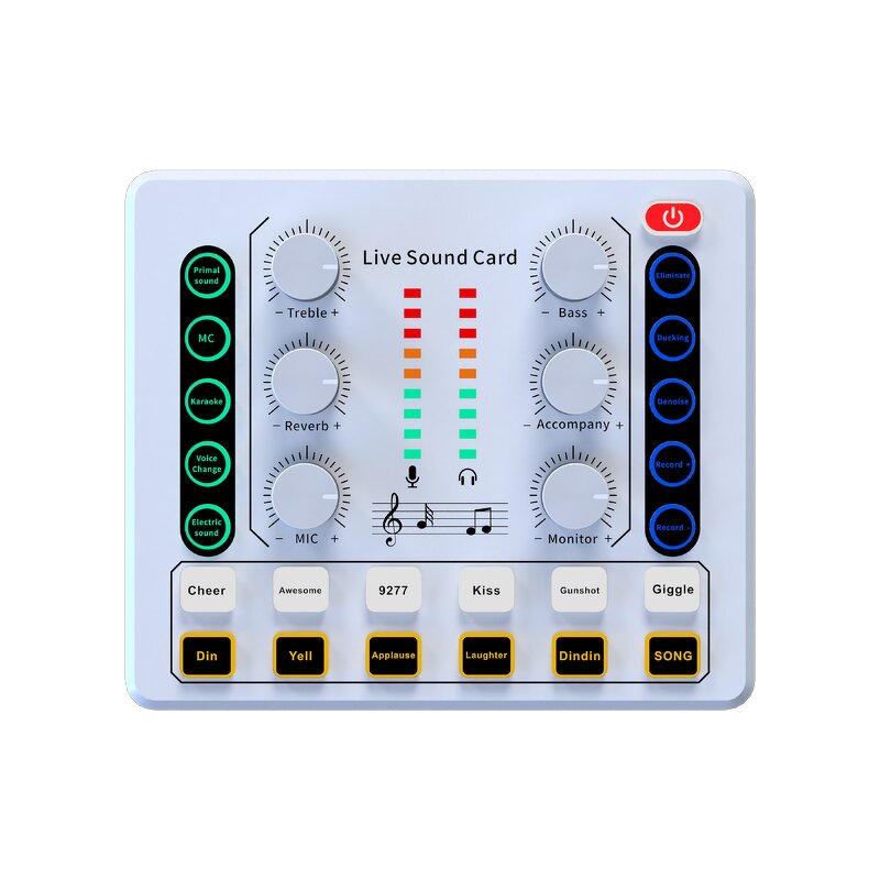 USB Sound Card Manufacturer - OEM/ODM Live Broadcast Audio Interface for PC