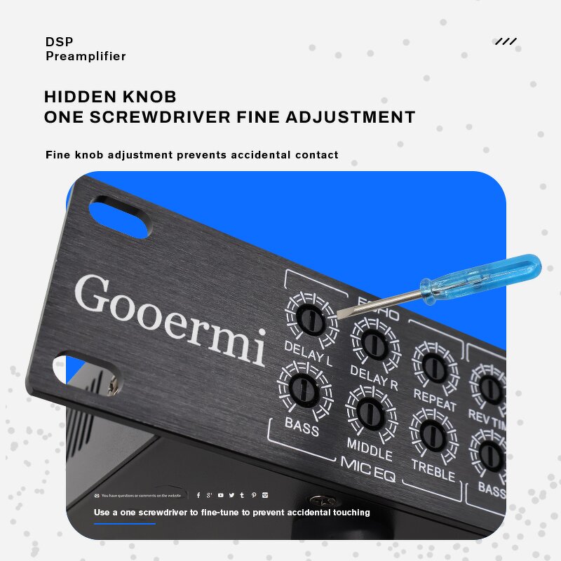 DSP Feedback Suppressor Manufacturer - OEM/ODM Preamp Preamplifier Karaoke Effector