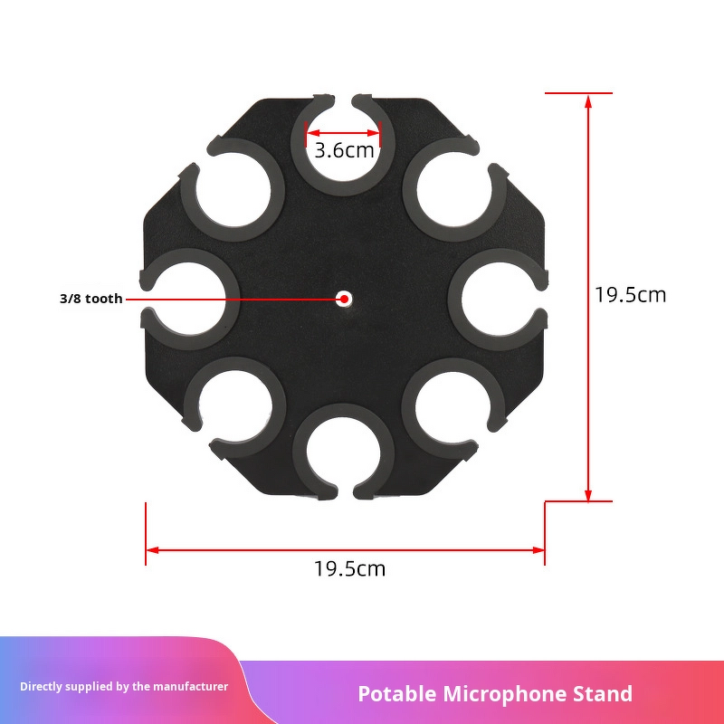 Microphone Holder Manufacturer - OEM/ODM Multi-Mic Holder Storage Organizer