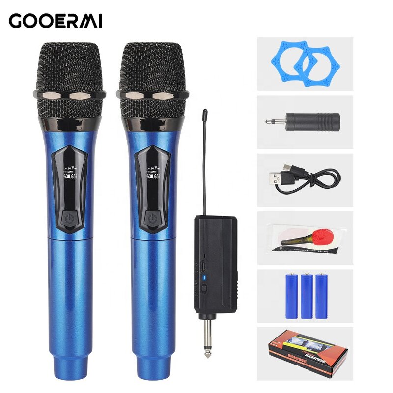 Wireless Microphone System Manufacturer - OEM/ODM Dual Karaoke Dynamic Mic System