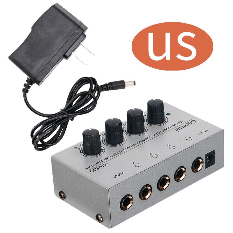 Headphone Amplifier Manufacturer - OEM/ODM 4 Channel Stereo Headphone Amp