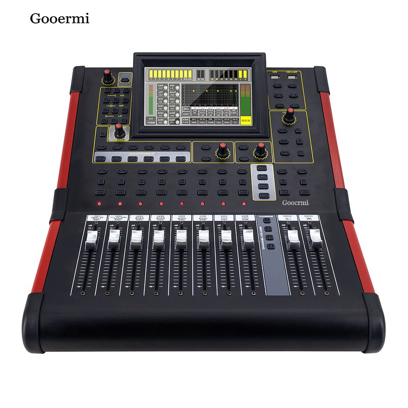 Audio Mixer Manufacturer - OEM/ODM 12 Channel Digital Sound Mixing Console